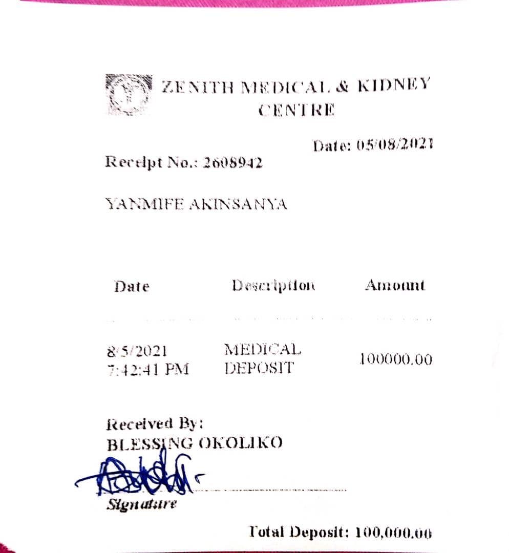 Help Yanmife save her transplanted kidney