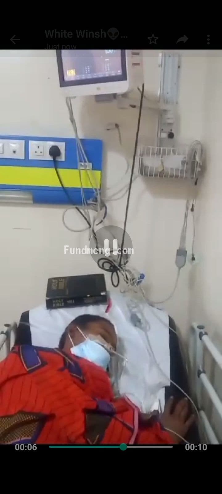 Help Iheanachor Emmanuel Onyeka with Acute tuberculosis. He's in in critical condition in FMC ebute-metta. He has lost his ability to talk and walk, and he's brain has veen affected too. The hospital is threatening ti discharge him due to our inability to