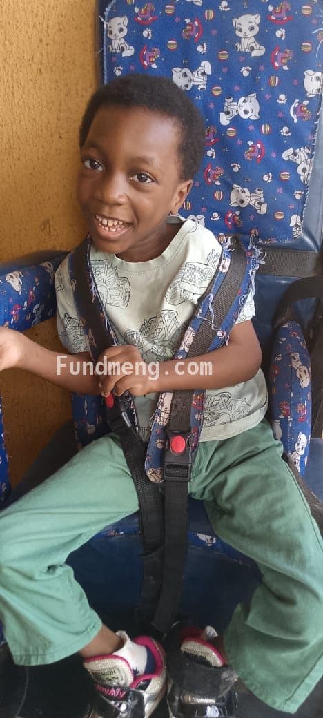 Help Elyon Utenwojo Hussaini win the war against Cerebral Palsy