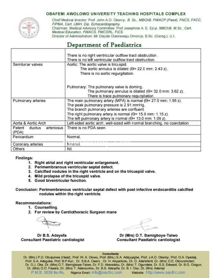 Save Ogunsanya Daniel from dying, He is suffering from Infective endocarditis